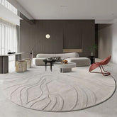 Luxury handmade tufted gun stitch carpet (Ripples)